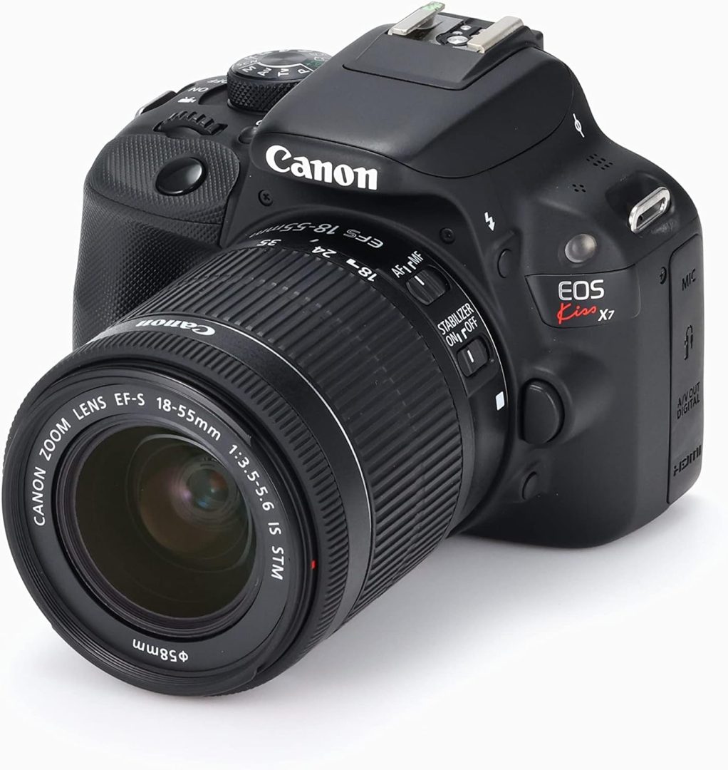 キヤノン デジタル一眼レフカメラ EOS Kiss X7・EF-S18-55 IS STM 